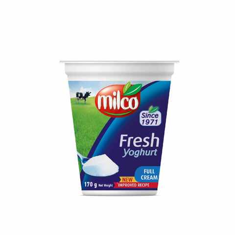 Milco Full Cream Natural Yoghurt 170g