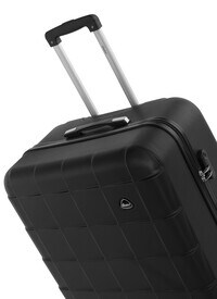 Senator Travel Bag Suitcase A207 Hard Casing Large Check-In Luggage Trolley 71cm Black