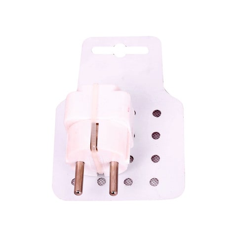 Hero Plug Adapter Type F to Type G - 16A - White