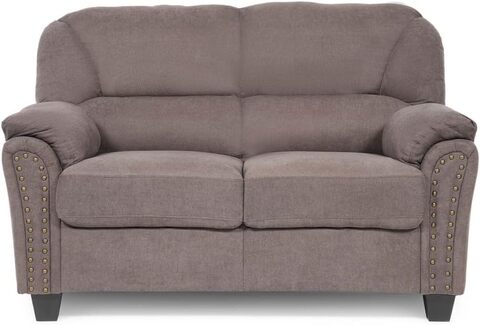 Pan Home Leonardo 2 Seater Sofa 150X90X98 cm Dark Brown