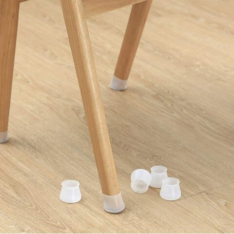 Buy Amaae 12pctable Chair Leg Silicone Cap Pad Furniture Table Feet Cover Floor Protector Clear Online Shop Home Garden On Carrefour Uae