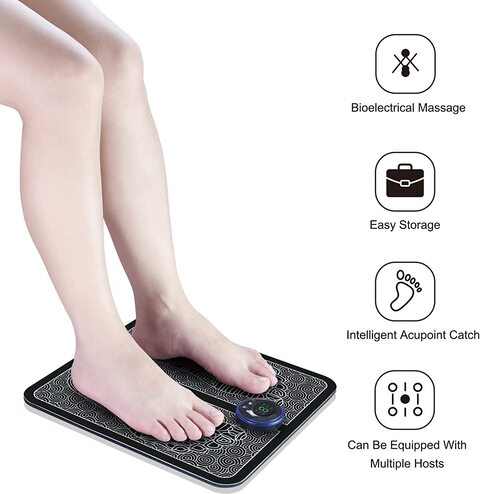 Generic EMS Massager Electric Leg Massager Pressure Relief Pain Relief Relaxing Blood Circulation Massager Pad