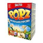 Buy Popz Salt Microwve Popcorn - 3 Count - 270 gram in Egypt