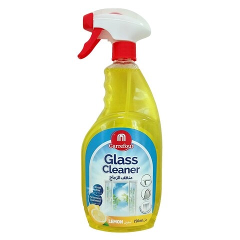 Carrefour Window and Glass Cleaner Lemon 750ml Pack of 2