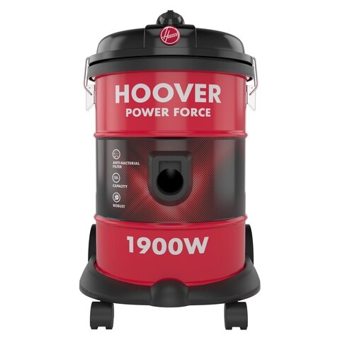 Hoover Power Force Drum Vacuum Cleaner 18 Litre Capacity - HT87-T1-ME
