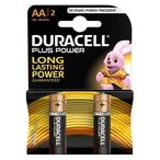 Buy Duracell Plus Power Type AA Alkaline Battery - 2 Batteries in Egypt