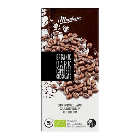 Meybona organic dark espresso chocolate 100 g 