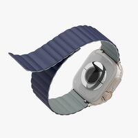 Levelo Cosmo Silicone Watch Strap Compatible With Apple Watch Ultra Series 8, Soft Silicone, Replacement, Adjustment, Wristband