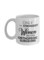 muGGyz Quotes Printed Ceramic Coffee Mug Black/White