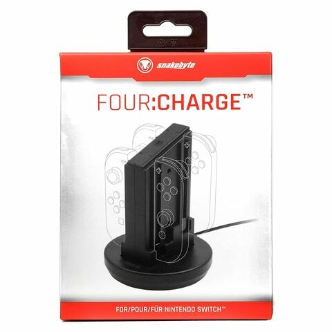 Snakebyte Charger For Nintendo Switch Black