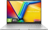 Asus Vivobook Pro 16 K6602HC-MB082W Cool Silver, Creator Laptop, i9-11900H 16GB 1TB PCIE G3 SSD, NV RTX3050, Win11 Home, 16 Inch FHD 1920X1200 16:10, FingerPrint, FHD Webcame, Backlit-Eng-Arb-KB