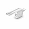 Belkin Dual USB-A Charger, 24W + Lightning Cable