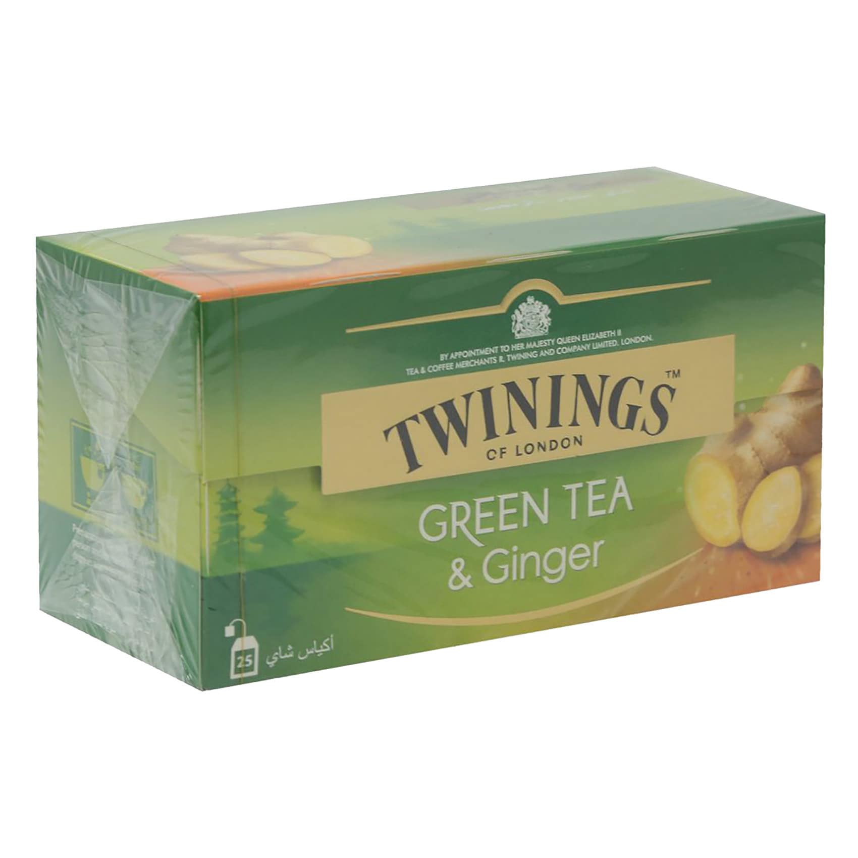 Buy Twinings Green Tea And Ginger 1.6g x 25 bags Online - Shop ...