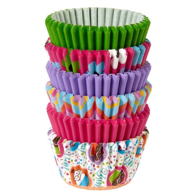 Wilton Dots and Stripes Cupcake Liners, 150-Count