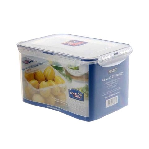 Lock And Lock Food Container Clear 4.5L