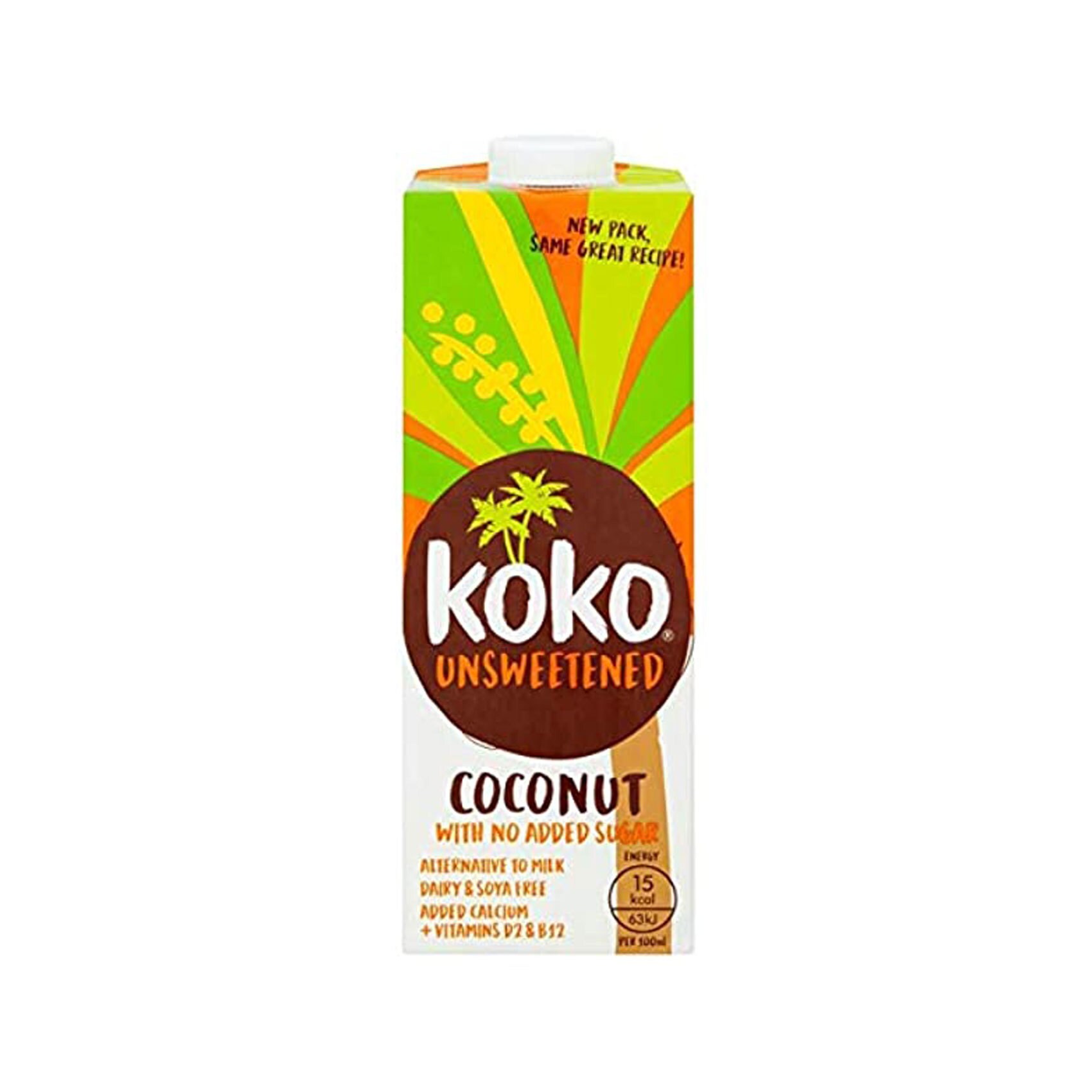 Buy Koko Dairy Free Unsweetened Coconut Milk Drink 1L