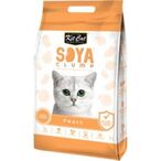Buy Kit Cat Soya Clump Soybean Litter – Peach 7L in UAE