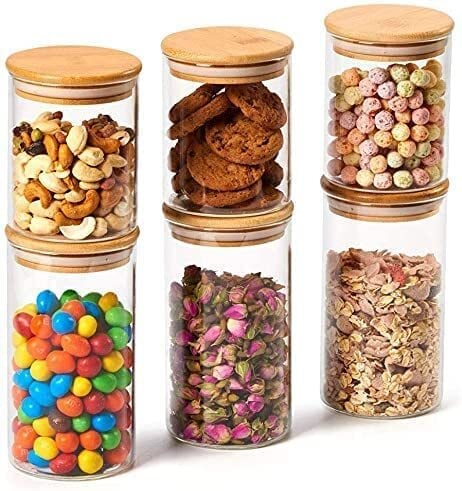 Glass flour storage hot sale containers