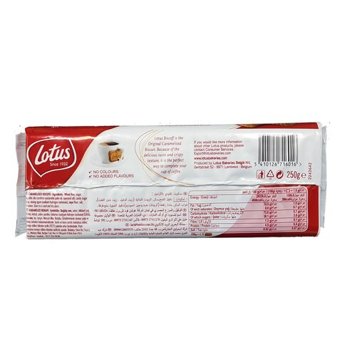 lotus biscoff 250 gr