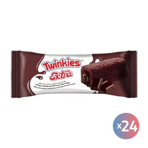 Twinkies Extra Cake with Chocolate Cream - 24 Pieces