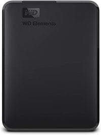 Western Digital 2TB WD Elements USB 3.0 Portable Hard Drive Black - WDBU6Y0020BBK-WESN