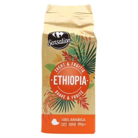 Carrefour Sensation Ethiopia Arabica Ground Coffee 250g