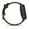 Garmin Forerunner 265S GPS Running Smartwatch, Black Bezel And Case With Black/AMP Yellow Silicone Band, 010-02810-13