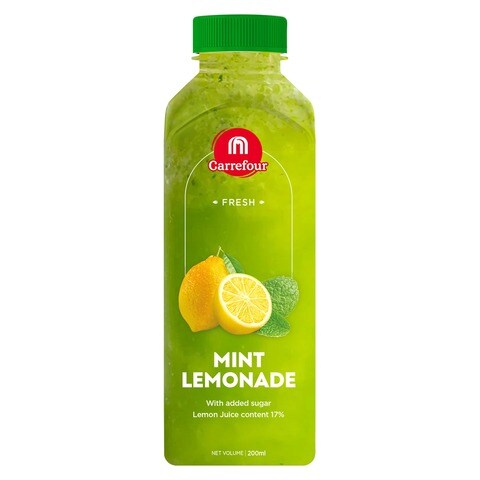 Carrefour Fresh Mint Lemonade Juice 200ml