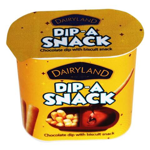 Dairyland Dip A Chocolate Dip Biscuit Snack 56g