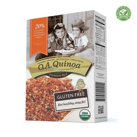 O.A. Quinoa Premium Red Quinoa 340g