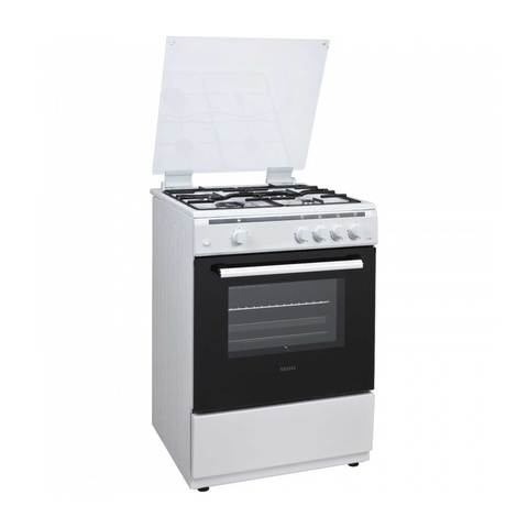 Vestel 60X60 Gas Cooker FG-60.02 White (Plus Extra Supplier&#39;s Delivery Charge Outside Doha)