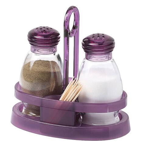 Salk Shaker And Toothpick Holder 2 Pieces
