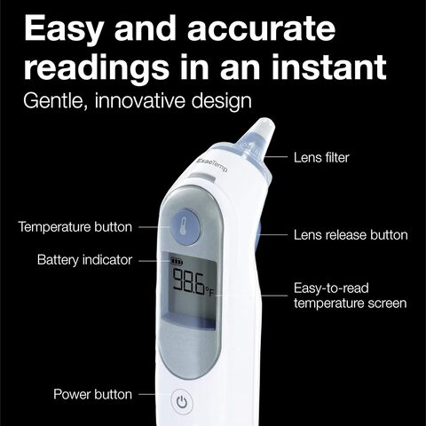 Fever in toddlers clearance ear thermometer