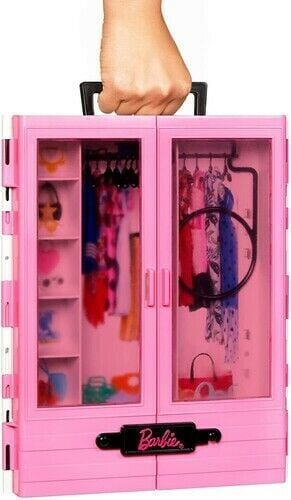 Barbie wardrobe cheap and clothes