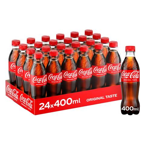 Buy Coca Cola 400ml 24 Pieces in Saudi Arabia