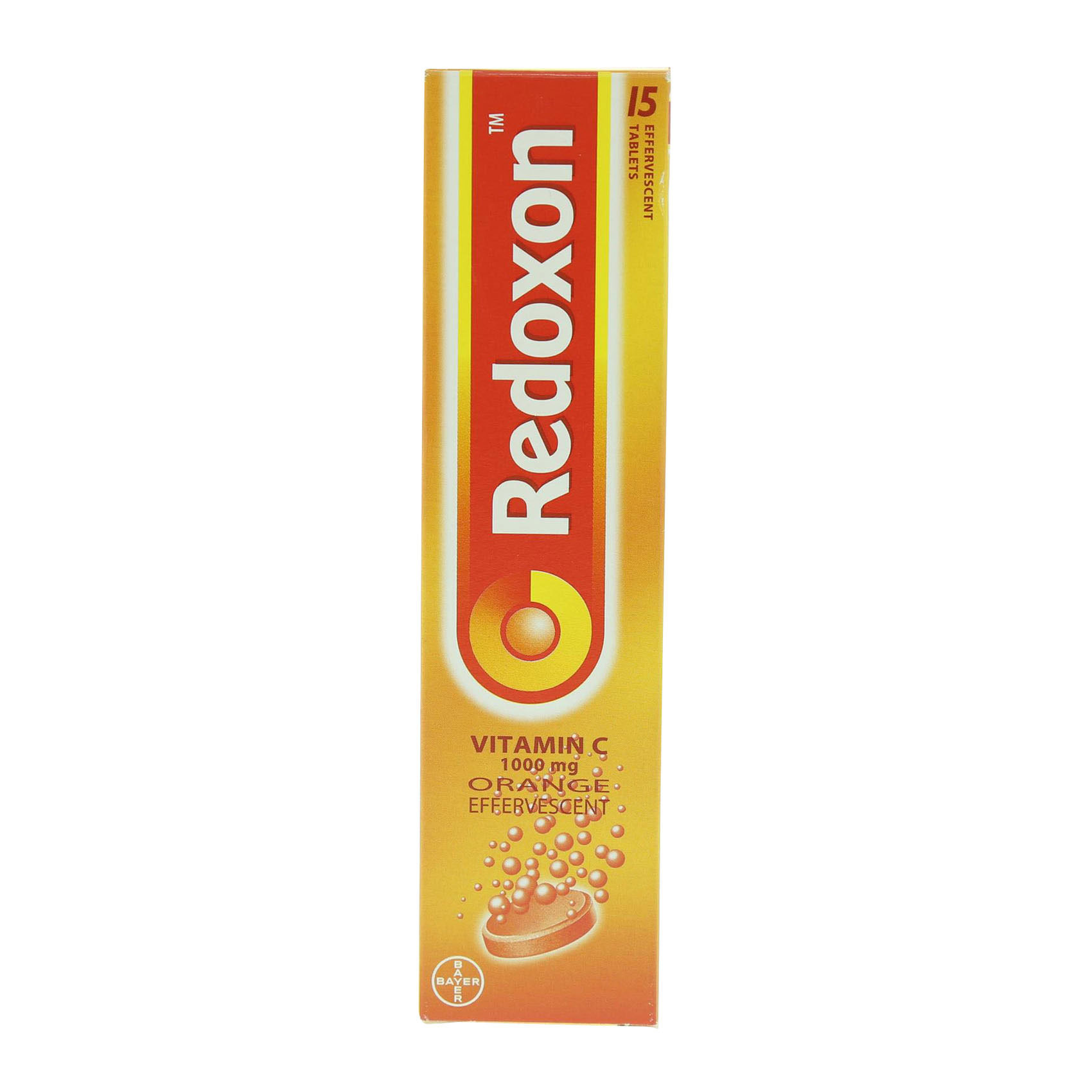 Buy Bayer Redoxon Vitamin C 1000mg Orange Effervescent Online Shop Health Fitness On Carrefour Uae