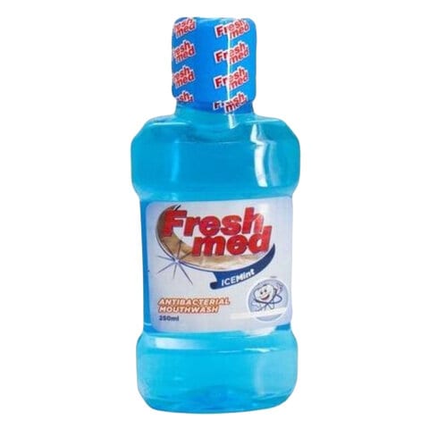 Buy Freshmed Antibacterial Icemint Mouthwash 250ml Online - Carrefour Kenya