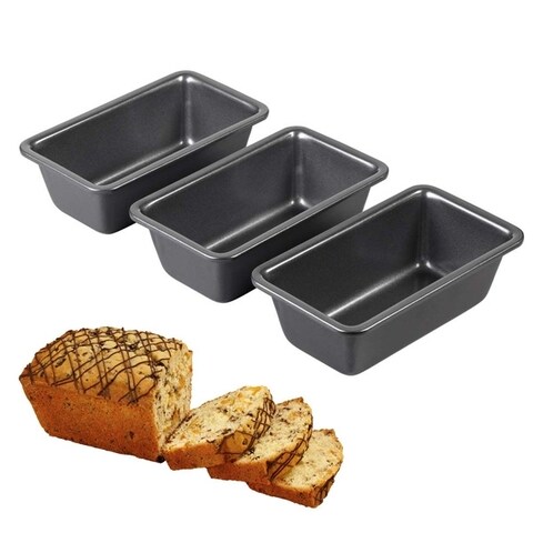 Buy Wilton Mini Loaf Pan, Set of 3 Online - Shop Home & Garden on Carrefour  UAE