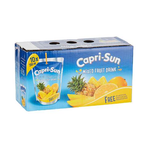 Buy Capri-Sun Orange 100% Juice 200mlx10's Online