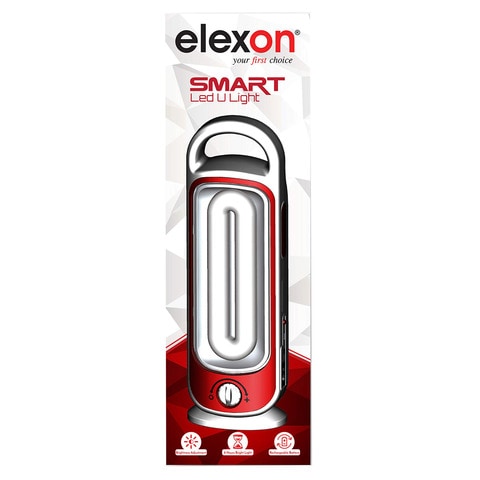 Elexon Smart Rechargeable LED U Emergency Lamp