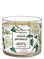 اشتري Bath  Body Works- White Gardenia 3-Wick Candle, 411 GM في الامارات
