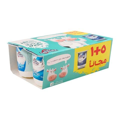 Labanita Natural Yogurt, 105 gm - Pack of 5+1