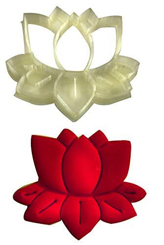 Generic Lotus Kamal Flower Cookie Fondant Cutter Clay Craft Cake Decorating Sugarcraft Bakeware Diy Tool