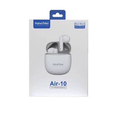 Air-10 Germany True Wireless Bluetooth Earphone White