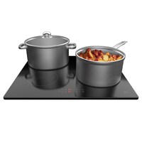 Evvoli Built-In Induction Hob 4 Burners Soft Touch Control With 9 Stage Power Setting And Safety Switch Evbi-Ih604B 2 Years Warranty