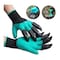 Gt Garden Gloves With Plastic Claws Multicolour