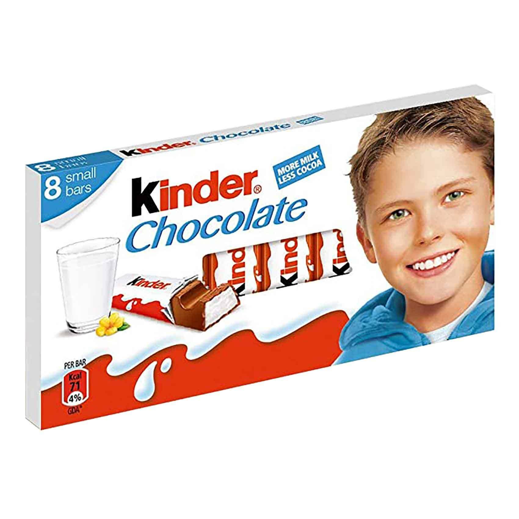 team Martelaar Kindercentrum Buy Kinder Chocolate Bar 100g x Pack of 8 Online - Shop Food Cupboard on  Carrefour UAE