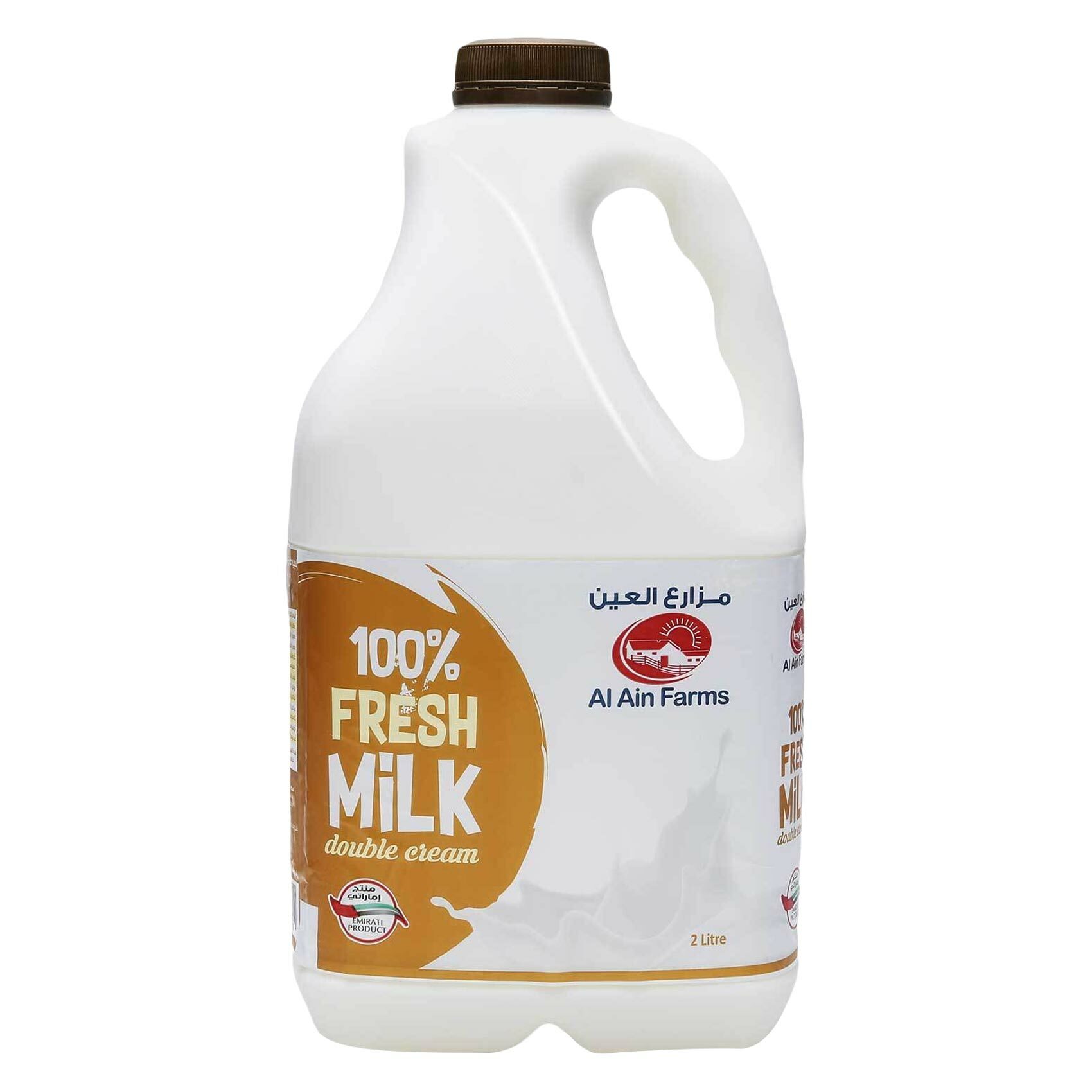 Buy Al Ain Fresh Double Cream Milk 2L Online Shop Fresh Food on Carrefour UAE