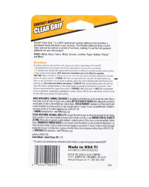 Gorilla Clear Grip®