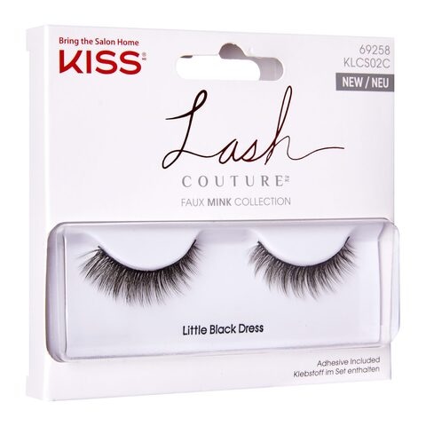 Kiss Lash Couture Faux Mink False Eyelashes KLCS02 Little Black Dress 